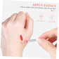 6pcs Silicone Lip Balm Applicator, Small Makeup Applicator for Lip, Lip Brush Applicator