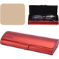 Philley Aluminum Ultra-Light Eyeglasses Case Hard Shell Nearsighted Glasses Case for Women & Men