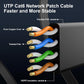 Cat 6 Ethernet Cable 3ft (6 Pack) (at a Cat5e Price but Higher Bandwidth) Flat Internet Network Cable - Cat6 Ethernet Patch Cable Short - Black Computer Cable with Snagless RJ45 Connectors