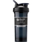 BlenderBottle Shaker Bottle Pro Series Perfect for Protein Shakes and Pre Workout, 24-Ounce, Black