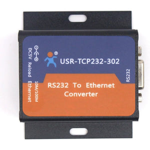 USR-TCP232-302 Tiny Size RS232 to TCP IP Converter Serial RS232 to Ethernet Server Module Ethernet Converter Support DHCP/DNS