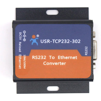 USR-TCP232-302 Tiny Size RS232 to TCP IP Converter Serial RS232 to Ethernet Server Module Ethernet Converter Support DHCP/DNS