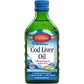 Carlson - Cod Liver Oil, 1100 mg Omega-3s, Liquid Fish Oil Supplement, Wild-Caught Norwegian Arctic, Sustainably Sourced Nordic Liquid, Lemon, 250 ml