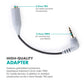 Buy now Movo MC3 3.5mm TRS to TRRS Adapter - Microphone Adapter for iPhone and Android Smartphones and Tablets at indiglob india