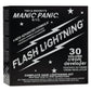 MANIC PANIC Flash Lightning Super Strength Bleach Kit - 40 Volume Developer + Bleach Powder - Hair Lightener for Dark Hair + Lifting up to 7 Levels - Vegan & Cruelty Free