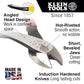 Buy now Klein Tools J2000-48 Pliers, Made in USA, Diagonal Cutting Pliers with Angled Head, Heavy-Duty to Cut ACSR, Screws, Nails, and most Hardened Wire, 8-Inch at indiglob india