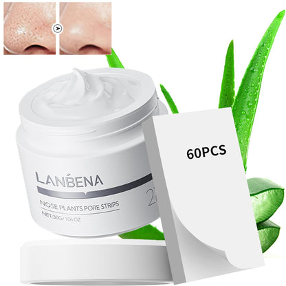 LANBENA Blackhead Remover Mask Nose strips Charcoal Mask Peel off Mask Facial Pore Cleanser Purifying Face Mask 1.06 Ounce