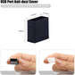 BUSHIBU USB Cover Cap, 20 Pcs Black Clear Plastic USB A Male Anti-Dust Plug Cover