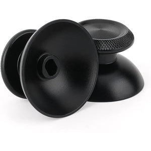 TOMSIN Metal Thumbsticks Replacement Kit for PS5 Controller – Aluminum Joysticks Accessories Compatible with PlayStation 5 Controller (Black)