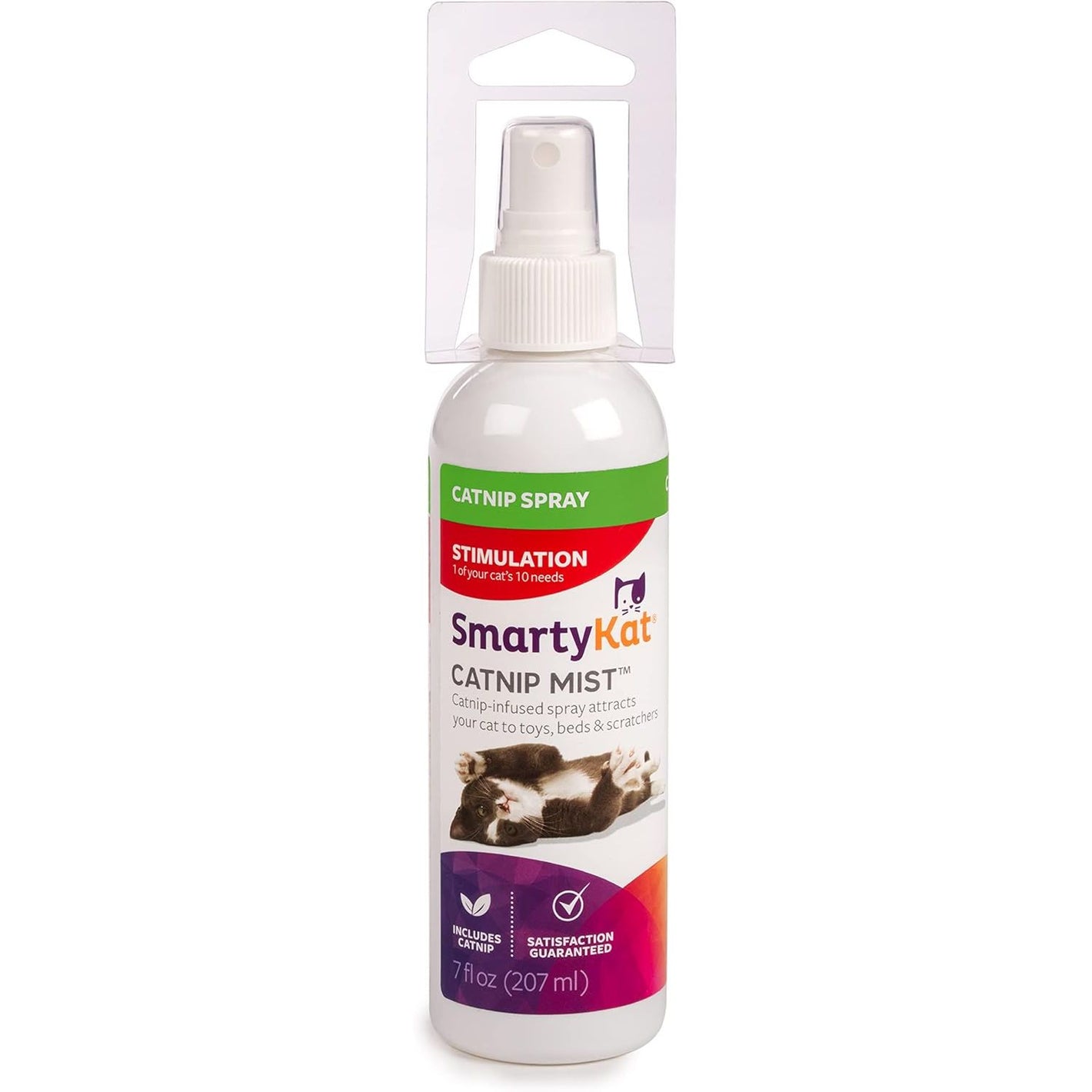SmartyKat Catnip Mist Spray for Cats & Kittens, Safe for Pets - 7 Fluid Ounces