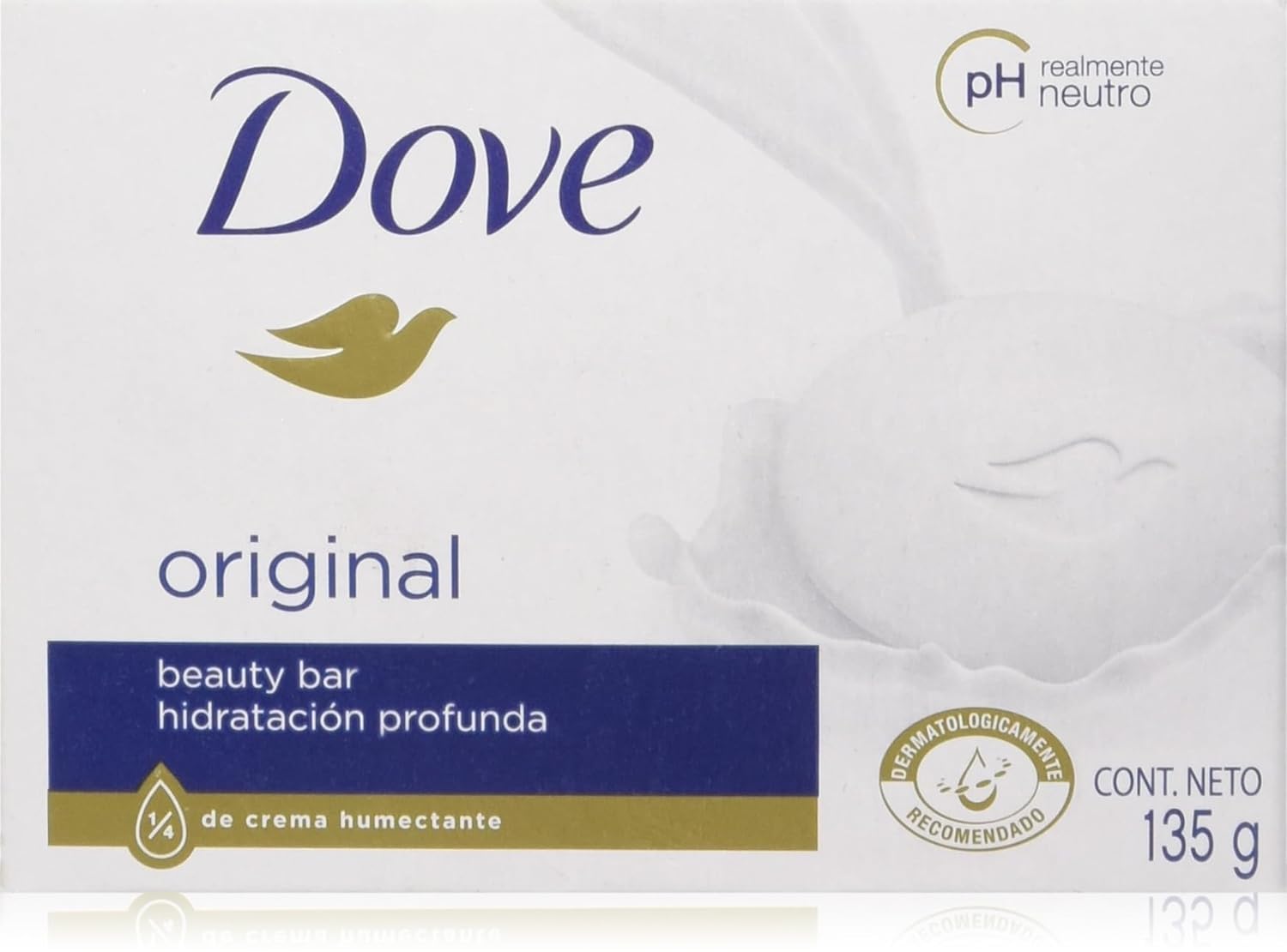 Buy now Dove Beauty Bar Soap Original, for Soft, Smooth Skin, with 1/4 Moisturizing Cream 2.6 oz at indiglob india