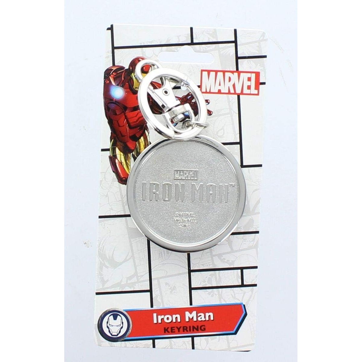 Buy now Marvel Iron Man 3 Arc Reactor Pewter Key Ring at indiglob india