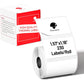 Phomemo Thermal Labels for M110/M221/M220/M120/M200 Label Printer,1.18" x 0.79" (30x20mm), 320 Labels/Roll, Black on White