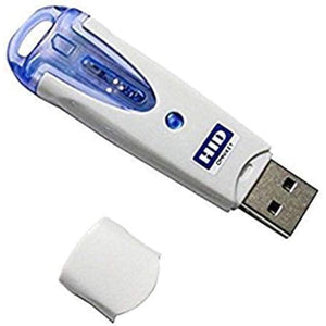 HID Omnikey 6121 Mobile USB Smart Card Reader (R61210320-2) for Sim-Sized Smart Cards