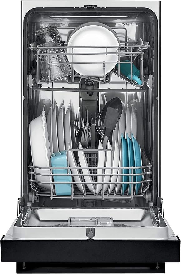 Buy now Honeywell 18 Inch Dishwasher with 8 Place settings, 6 Washing Programs, Stainless Steel Tub, UL/Energy Star- Black at indiglob india