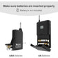 FIFINE Wireless Microphone System, Wireless Microphone set with Headset and Lavalier Lapel Mics, Beltpack Transmitter and Receiver,Ideal for Teaching, Preaching and Public Speaking Applications-K037B