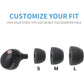 Comply Memory Foam Replacement Earbud Tips for Sony True Wireless Earbuds | Ultimate Comfort, Secure Fit, Superior Noise Isolation | Anti Slip, Prevent From Falling Out | Black (S/M/L) (3 Pairs)
