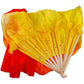 Fashion Colorful 1.5M Hand Made Belly Dance Dancing Silk Bamboo Long Fans Veils