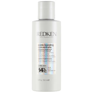 Redken Acidic Bonding Concentrate Treatment For Damaged Hair Repair - Deep Conditioning Intensive Mask, Provides Smoother & Stronger Hair
