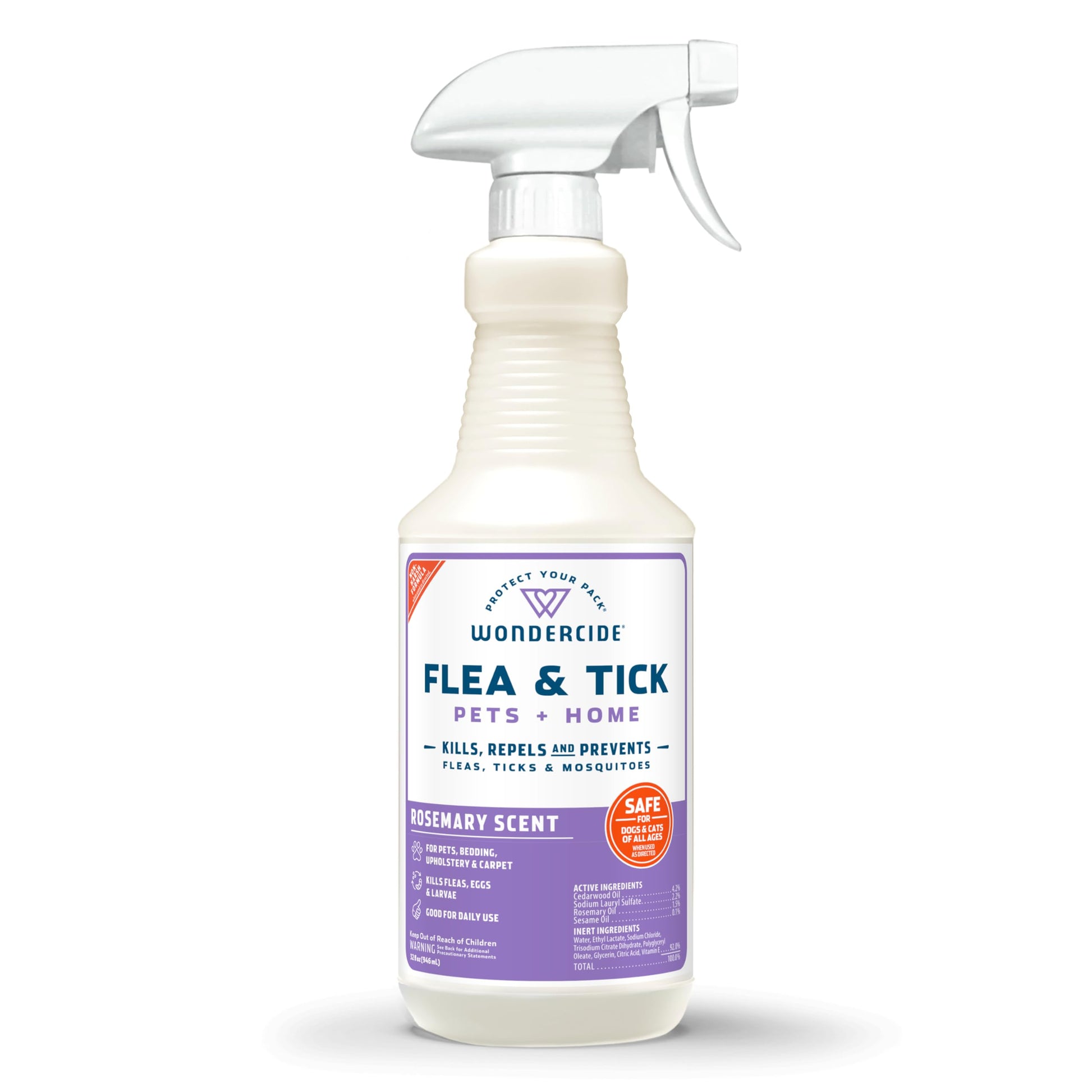 Buy now Wondercide - Flea, Tick & Mosquito Spray for Dogs, Cats, and Home - Control, Prevention, Treatment - with Natural Essential Oils - Pet and Family Safe - Peppermint 16 oz 32 OZ Rosemary at indiglob india