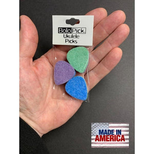 Felt Picks for Ukulele 6 Pack (An Original Recipe)