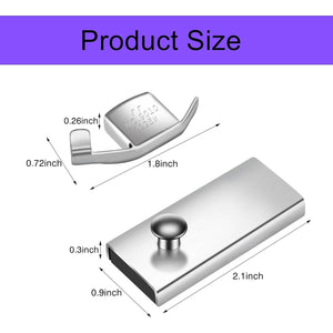 Magnetic Seam Guide for Sewing Machine,Guide Foot Part,WENICE Sewing Machine Accessories 2Pcs