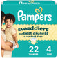 Pampers Baby Diapers - Swaddlers - Size 3, 168 Count, Ultra Absorbent Disposable Infant Diaper