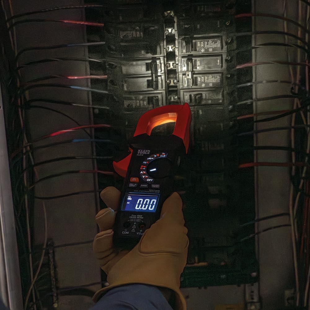 Buy now Klein Tools CL810 Digital Clamp Meter, Auto Ranging TRMS, AC/DC Volt/Current, LoZ, Continuity, Frequency, Capacitance, NCVT, Temp, More 1000V, Flashlight at indiglob india