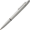 Fisher Space Pen Bullet Pen, Ballpoint, Brass, Matte Black, Black Ink, Pocket Clip - Chrome