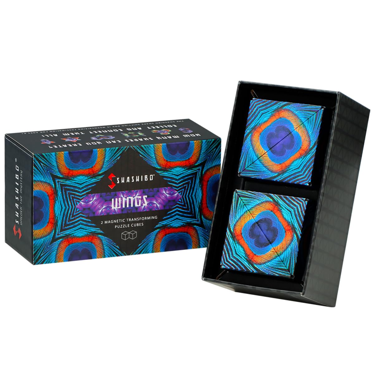 Buy now Shashibo Shape Shifting Box - Award-Winning Fidget Toy w/ 36 Rare Earth Magnets - Fidget Cube Transforms Into Over 100 Shapes, Sensory Toy Gift for Kids, Teens, and Adults (Undersea) at indiglob india