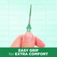 GUM Soft-Picks Comfort Flex, Easy to Use Dental Picks for Teeth Cleaning Health, Disposable Interdental Brushes with Convenient Carry Case, Dentist Recommended Dental Picks, Mint, 80 Count