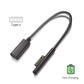 Surface to USB C Charging Cable (Female USB-C, 20 cm), Compatible with Microsoft Surface Pro 7/6/5/4/3 Go3/2/1 Laptop4/3/2/1, Requires 45W 15V/3A USB-C Charger