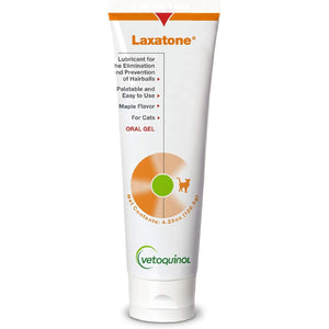 Vetoquinol Laxatone: Oral Hairball Lubricant Gel for Cats – Maple-Flavored, 4.25oz – Lubricant for Helping with Hairball Prevention & Elimination – Natural Furball Digestive Relief Support