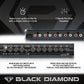 Buy now Black Diamond EQ7LS 7-Band Stereo Equalizer/Crossover Pre Amp Equalizer Car Audio EQ with Front Rear + Sub Output at indiglob india