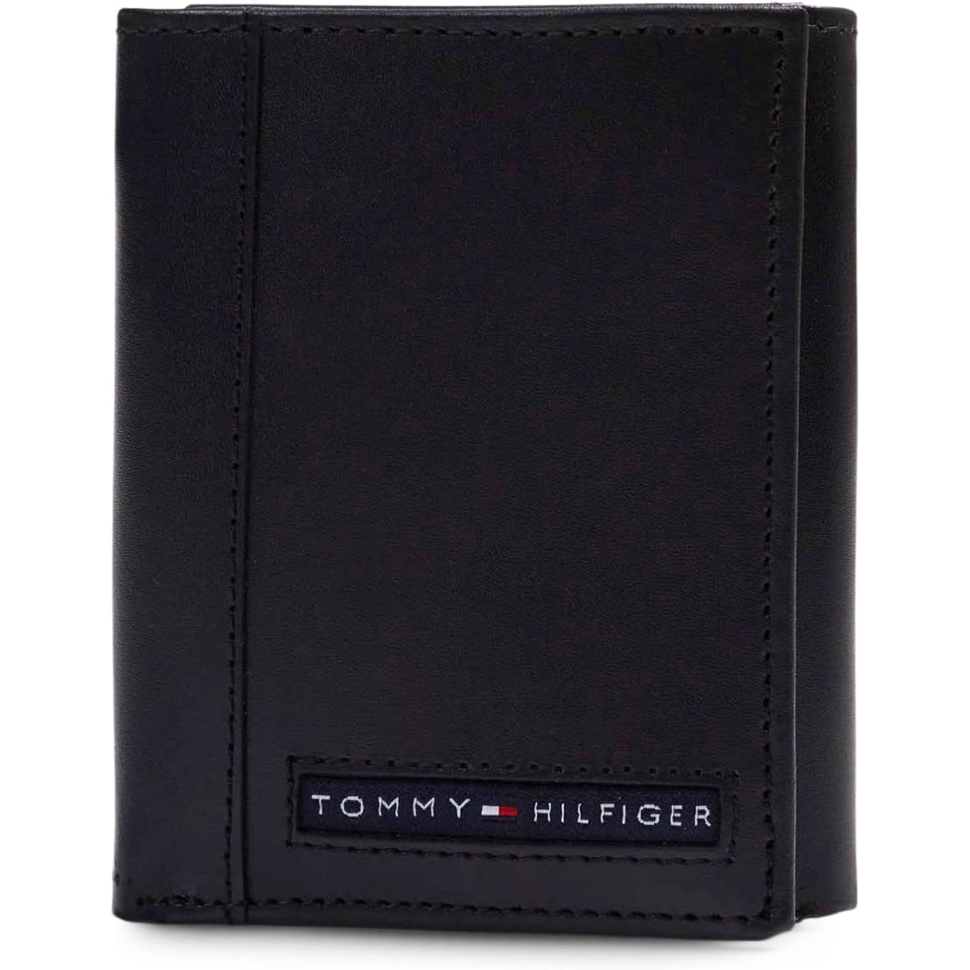 Tommy Hilfiger Men's Trifold Wallet-Sleek and Slim