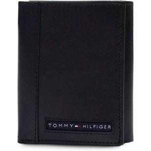 Tommy Hilfiger Men's Trifold Wallet-Sleek and Slim