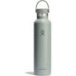 Hydro Flask Water Bottle - Insulated Stainless Steel - Non Spill, Leakproof in 24 Oz White