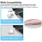 Wireless Mouse for MacBook Pro MacBook Air MacBook Laptop Mac iMac Desktop Computer Chromebook Win7/8/10/11 PC HP Dell Laptop 2.4 USB/USB C Mouse (Rose Gold)