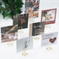20pcs Mini Place Card Holders, Cute Table Number Holders, Small Size Table Card Holder Tables Number Stands, Wire Photo Picture Menu Clips for Wedding centerpieces, Anniversary Party (Gold)
