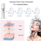 Nano Facial Mister Moisturizing Atomization Humidifier Cool Mist Facial Steamer Handy Mist Sprayer Moisturizing & Hydrating for Skin Care, Makeup, Eyelash Extensions (White)