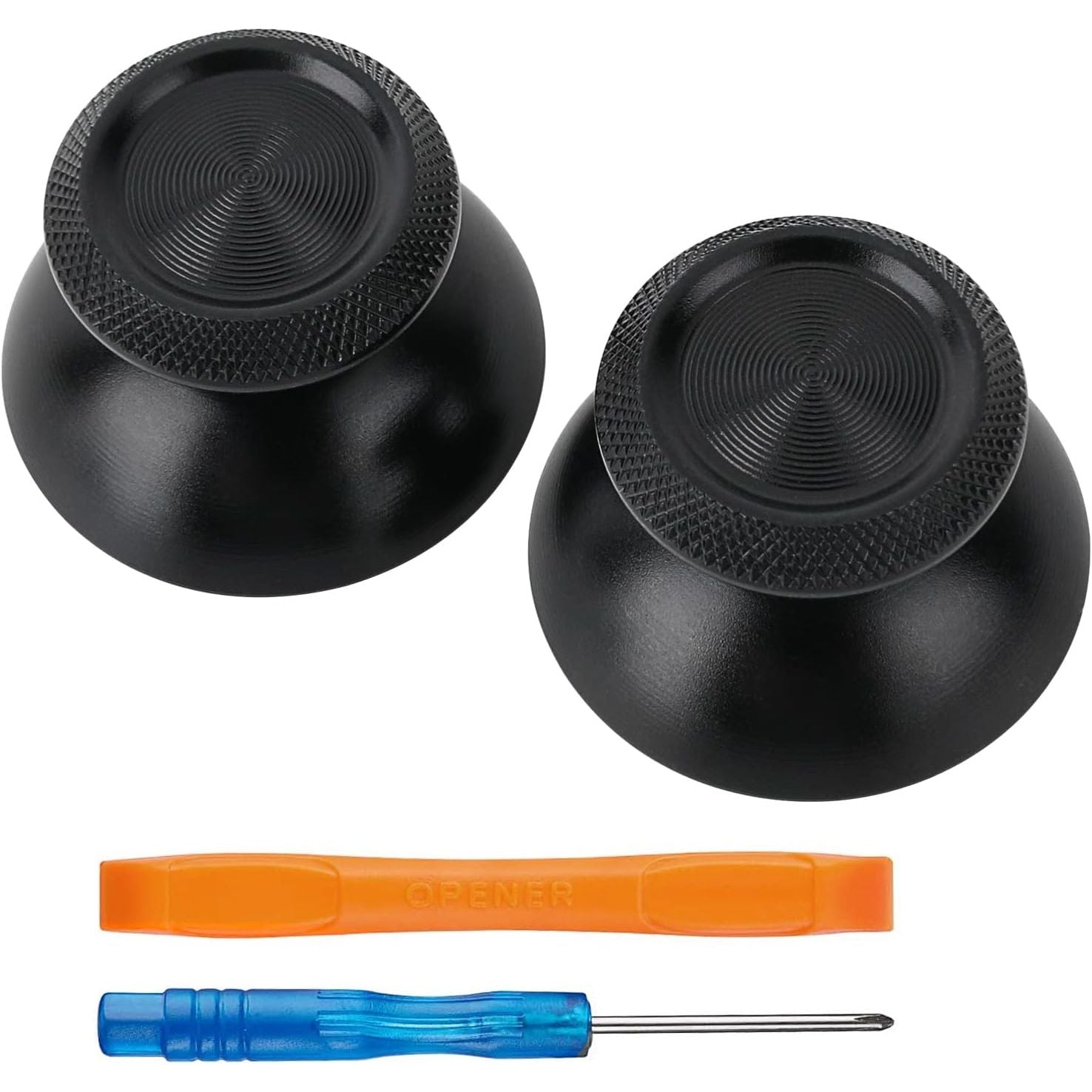 Buy now TOMSIN Metal Thumbsticks Replacement Kit for PS5 Controller – Aluminum Joysticks Accessories Compatible with PlayStation 5 Controller (Black) at indiglob india