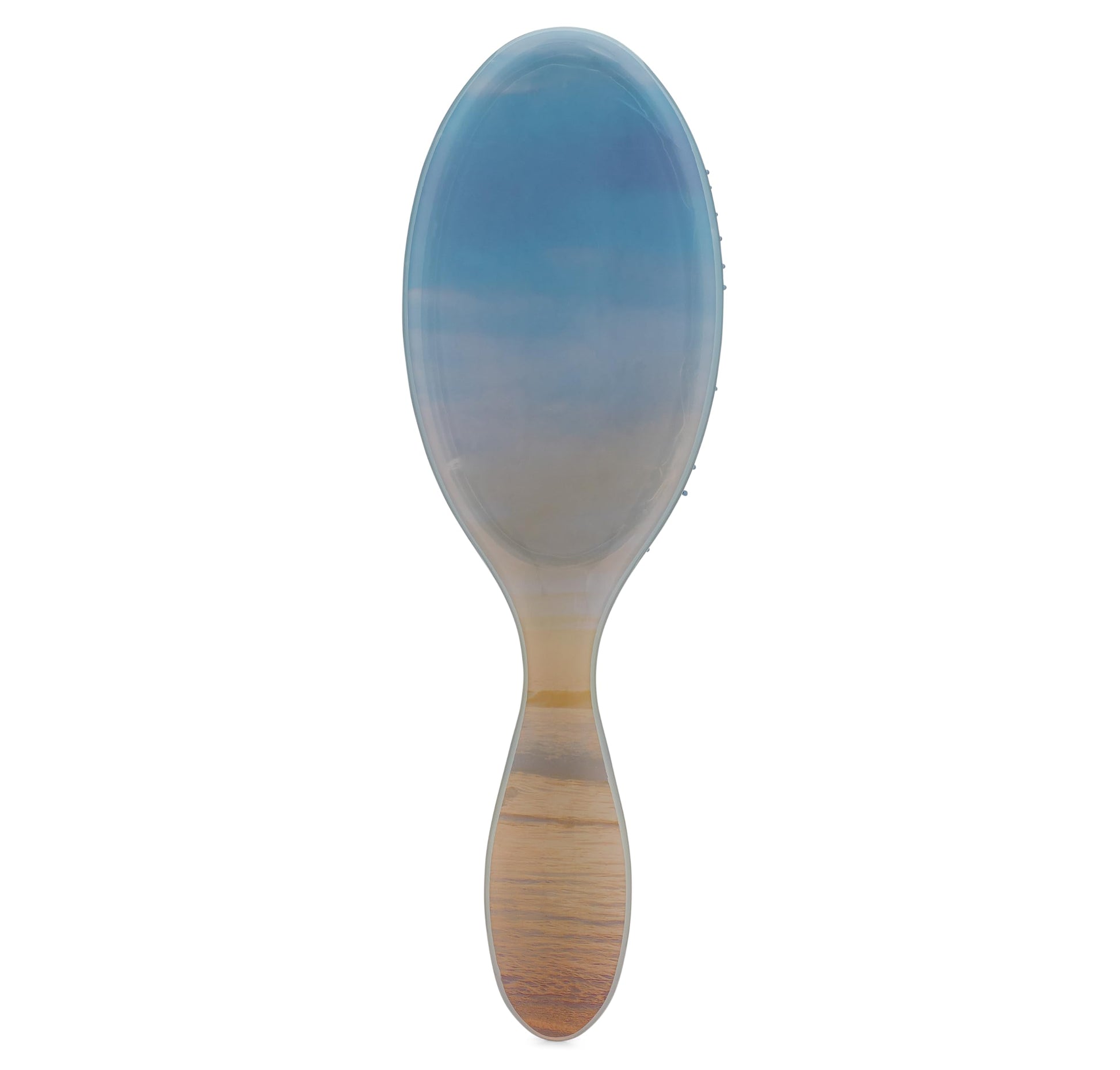 Buy now Wet Brush Original Detangler Hair Brush, Color Wash, Watermark, Ultra-Soft IntelliFlex Bristles - Detangling Hairbrush Glides Through Tangles For Wet, Dry & Damaged Hair, Women & Men 1 Count (Pack of 1) Desert Blue at indiglob india