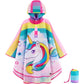 WAWSAM Lightweight Kids Rain Poncho Reusable Toddler Raincoat Waterproof Rain Jacket
