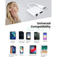 Apple MFi Certified Lightning to 3.5mm Headphones Dongle Jack Adapter AKAVO 2 in 1 Headphone Adapter and Aux Audio Adapter Charger Cable Splitter Compatible with iPhone 12 11 XS XR X 8 7 white