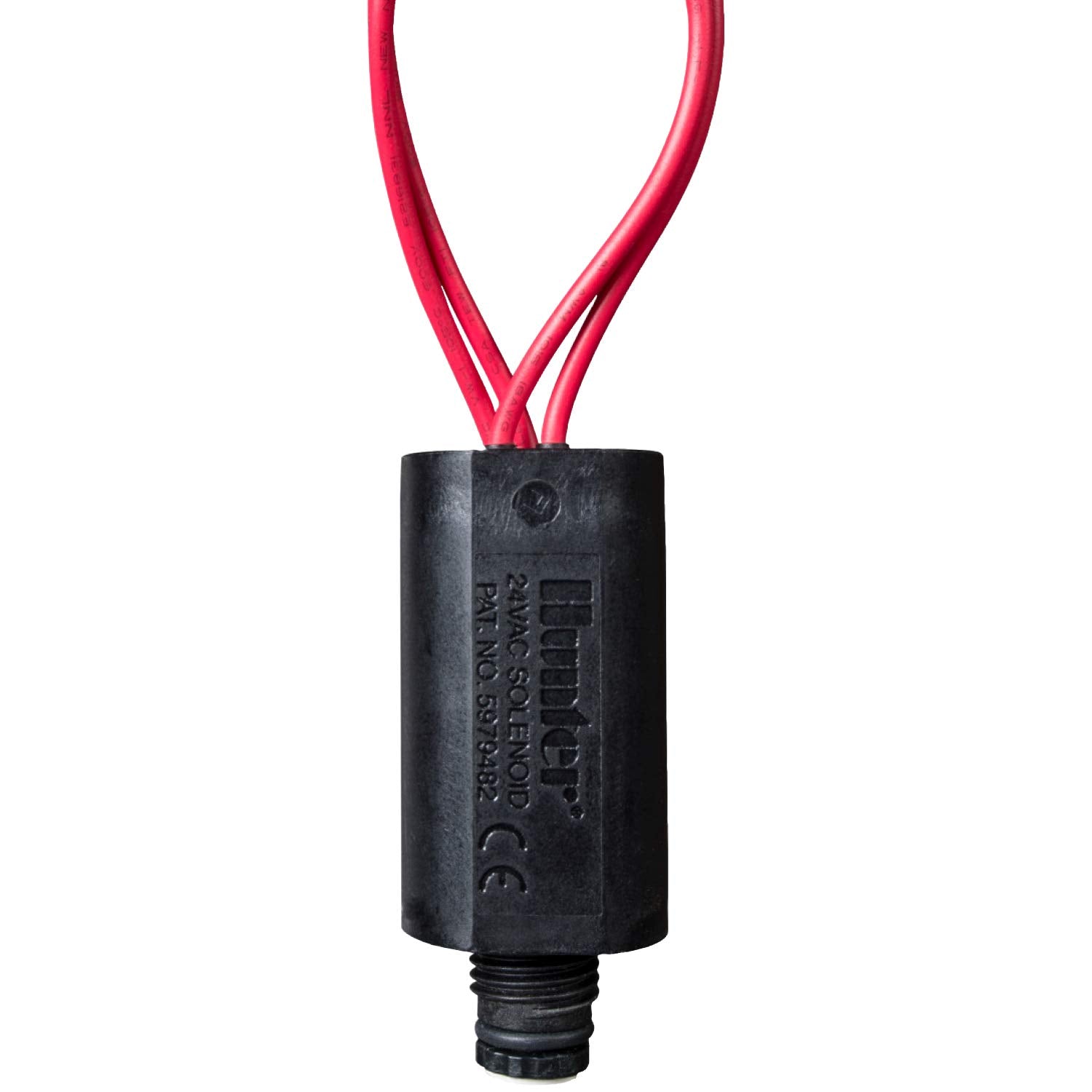 Buy now Hunter AC-Solenoid Replacement, 24V Sprinkler Valve Solenoid for Hunter Irrigation Valves, Heavy Duty Encapsulated Design, Captive Plunger, Pre-Stripped Wires at indiglob india