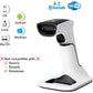 ScanAvenger Wireless Portable 1D&2D with Stand Bluetooth Barcode Scanner: 3-in-1 Handheld Scanner, Rechargeable Battery for Inventory - USB Bar Code/QR Reader (1D&2D with Next Gen Stand)