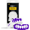 2 Pack Nxtrnd Rush Mouth Guard for Boxing and Other Sports (Black & White Fangs) - Purple