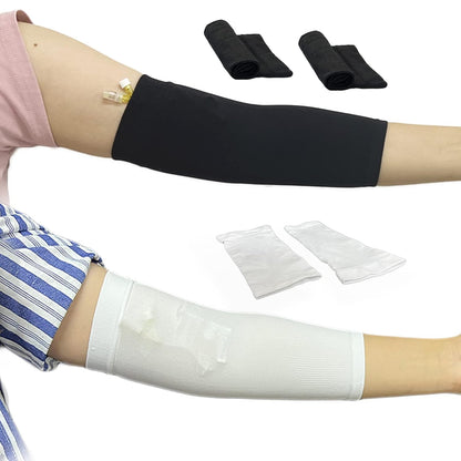 Buy now PICC Line Sleeve Protector, Breathable Arm Cast Cover Wound Dressing Nursing Supplies for Arm Circumference 9"-14", 4 PCS at indiglob india