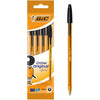 Bic Cristal Fine Ballpoint Pen Pack of 4 blue - black