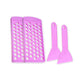 Lip Balm Filling Tray and Spatula Set - For 15mm Lip Balm Tubes ONLY - Instantly Fills 50 Standard 3/16 oz (5.5ML) with 15mm width Tubes